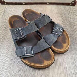Birkenstock Arizona Suede Leather Sandals Size 11